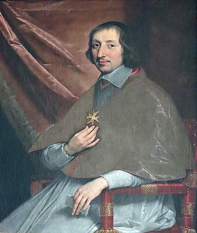 Ritratto di Mons. Philibert Emmanuel de Beaumanoir de Lavardin, vescovo di Le Mans dal 1648 al 1671